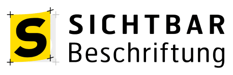 Sichtbar Beschriftung