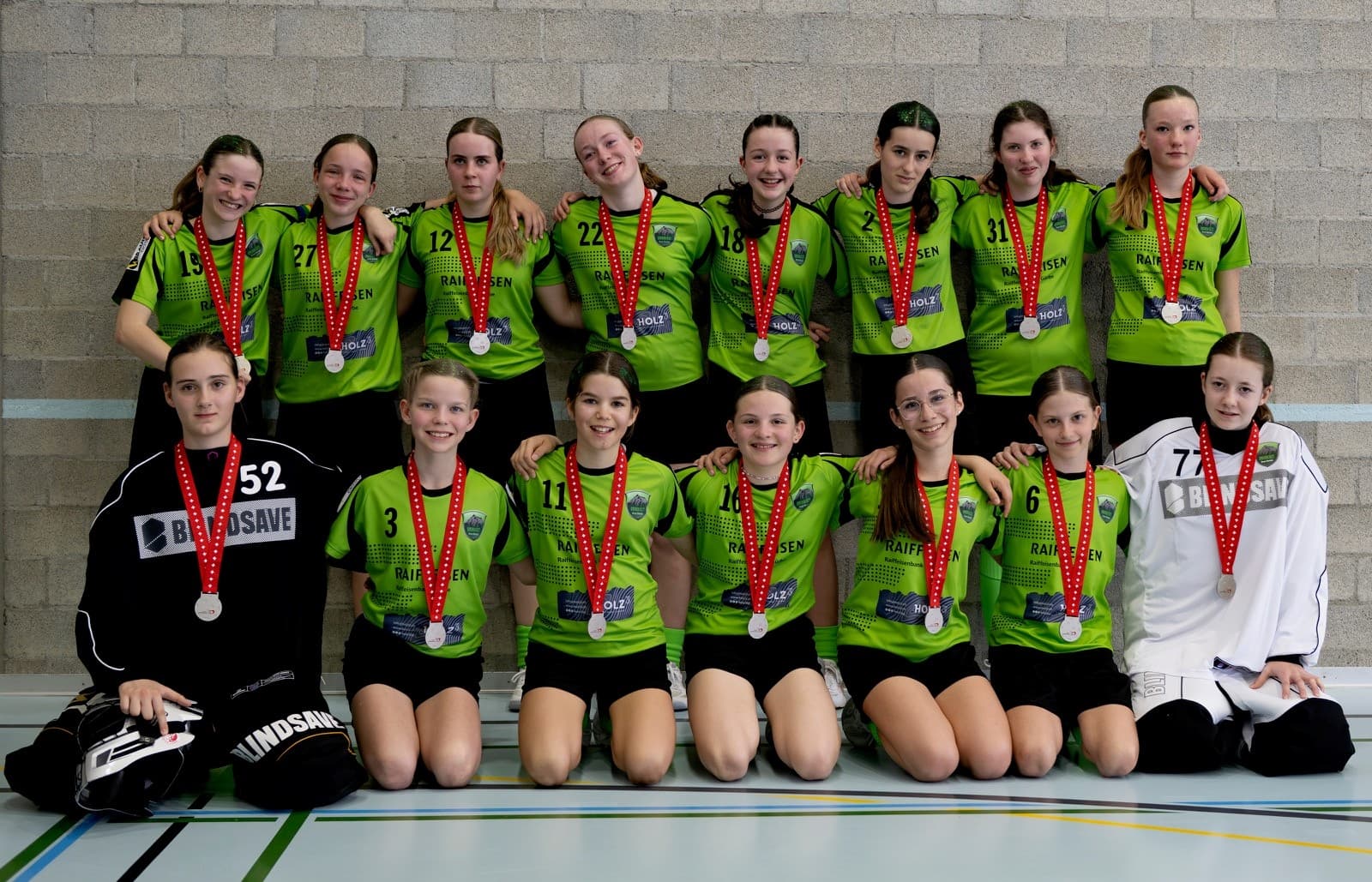 Juniorinnen C1 krönen starke Saison mit dem Vize-Schweizermeistertitel