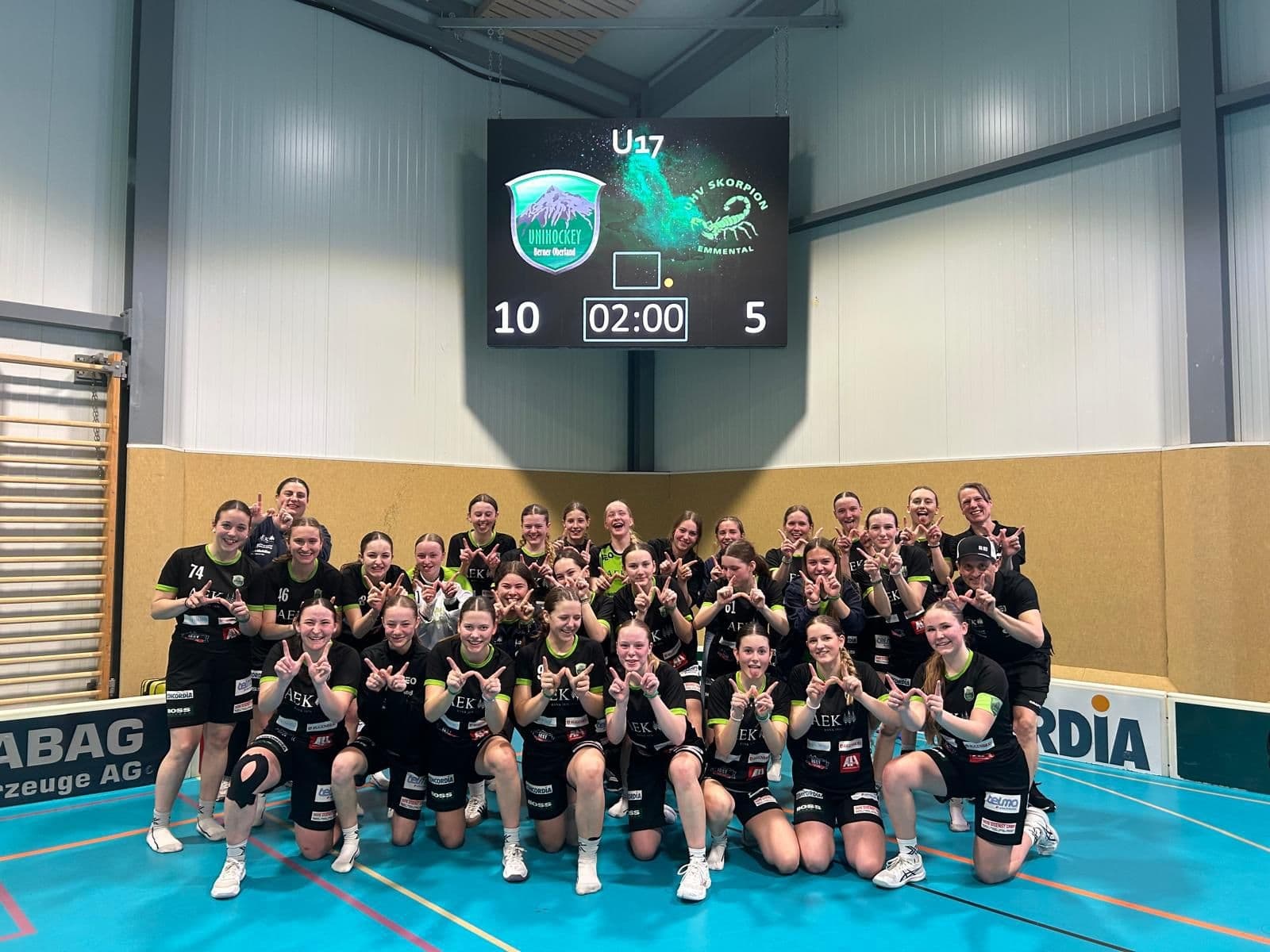 In den Final gesweept!